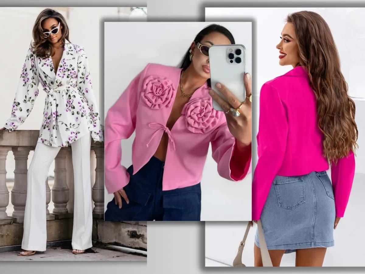 Liliowa marynarka stylizacje: eleganckie i modne pomysły na każdą okazję Liliowa marynarka stylizacje: eleganckie i modne pomysły na każdą okazję